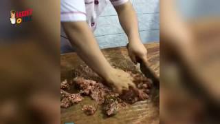 Kağıt Kebabı Tepsi Kebabı Fabrikası Mübarek Hatay Aydın Kasabı - Yemek Videoları