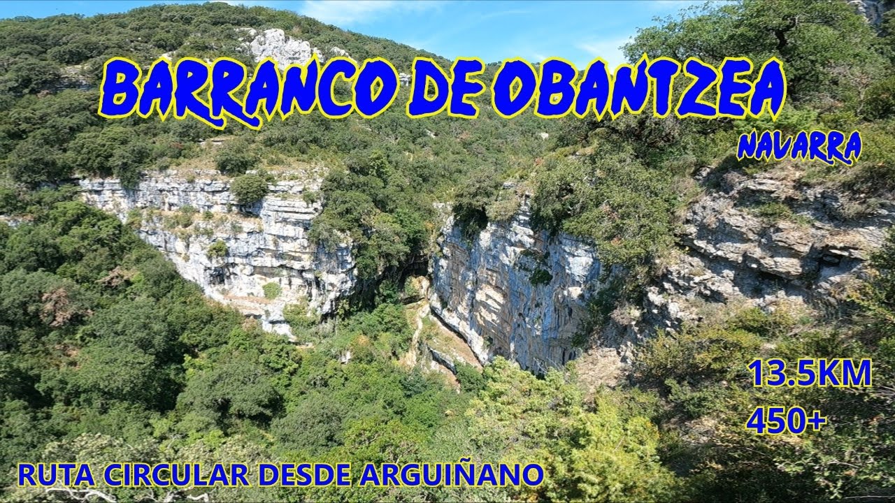 BARRANCO DE OBANTZEA/ ARGUIÑANO / NAVARRA