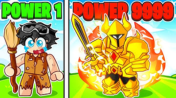 Upgrading from NOOB to GOD in Roblox LOOTIFY!