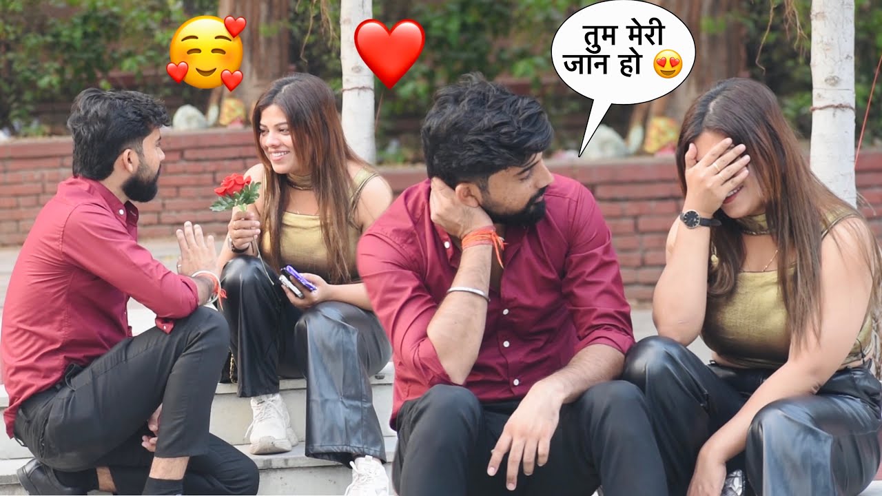 Sana को कराया apna pyaar feel 😍 पहले की तरह kiya propose 🥰| Romantic Prank ❤️| Somesh Brijwasi |