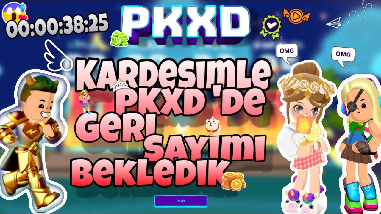 🤩Kardeşimle PKXD’de Geri Sayımı Bekledik!!😱Sizce Admin Ne Verdi?? KubraYT #563637#beniöneçıkar#pkxd 
