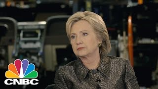 Hillary Clinton: Donald Trump Doesn't Make Me Nervous | Speakeasy | CNBC