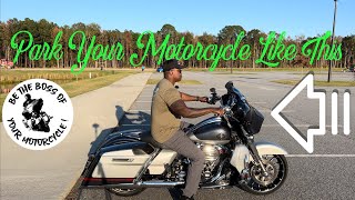 Tips On How To Properly Park Your Motorcycle