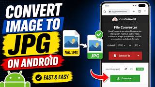 How to Convert an Image to JPG on Android