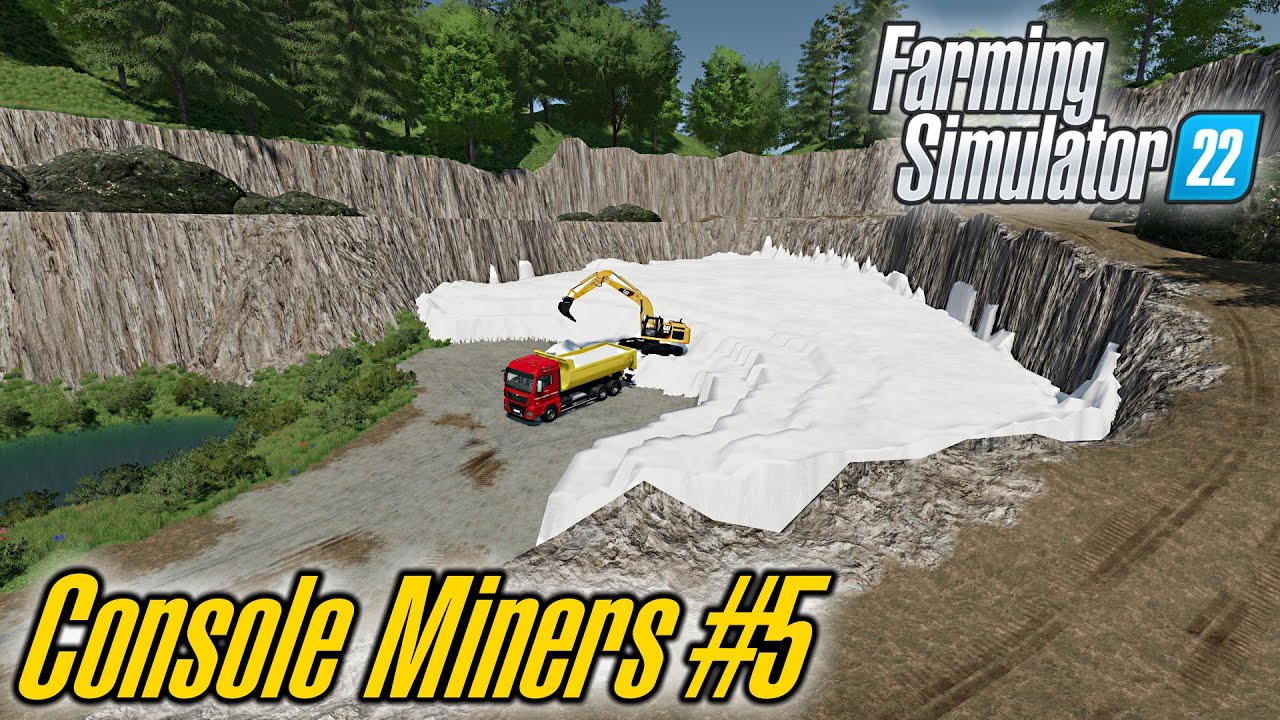 FS22 🚧 New Mining Map For PS4 PS5 Xbox 🚧 Farming Simulator 22 Mods
