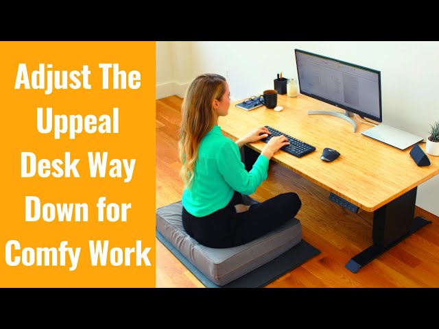 The World's Only Floor Sit to Standing Desk – Uppeal