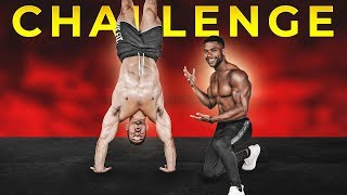 BODYBUILDER VS CALISTHENICS CHALLENGE | Handstand & Muscle Up