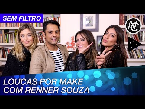UNIVERSO DA MAQUIAGEM COM RENNER SOUZA - Renner Souza, maquiador das estrelas, conversa hoje sobre sua profissão com as meninas.