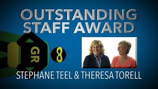Outstanding Staff Award - Stephane & Theresa