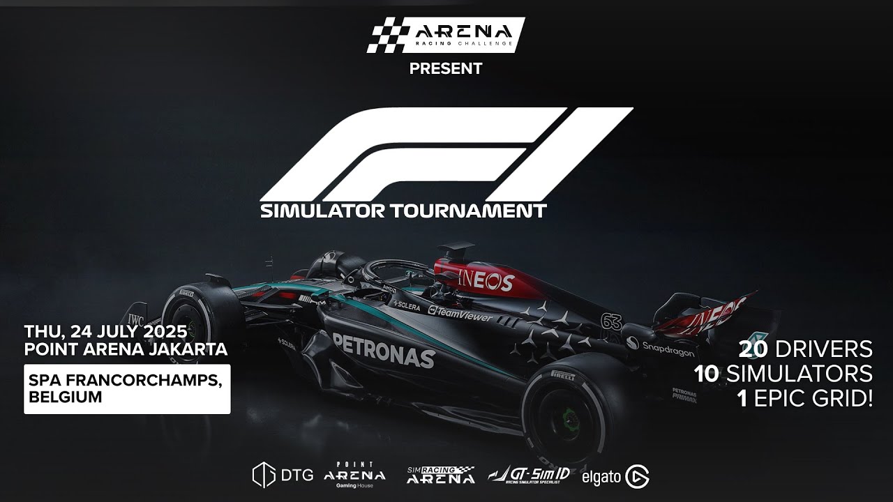 Arena Racing Challenge #23: F1 Simulator Tournament - YouTube