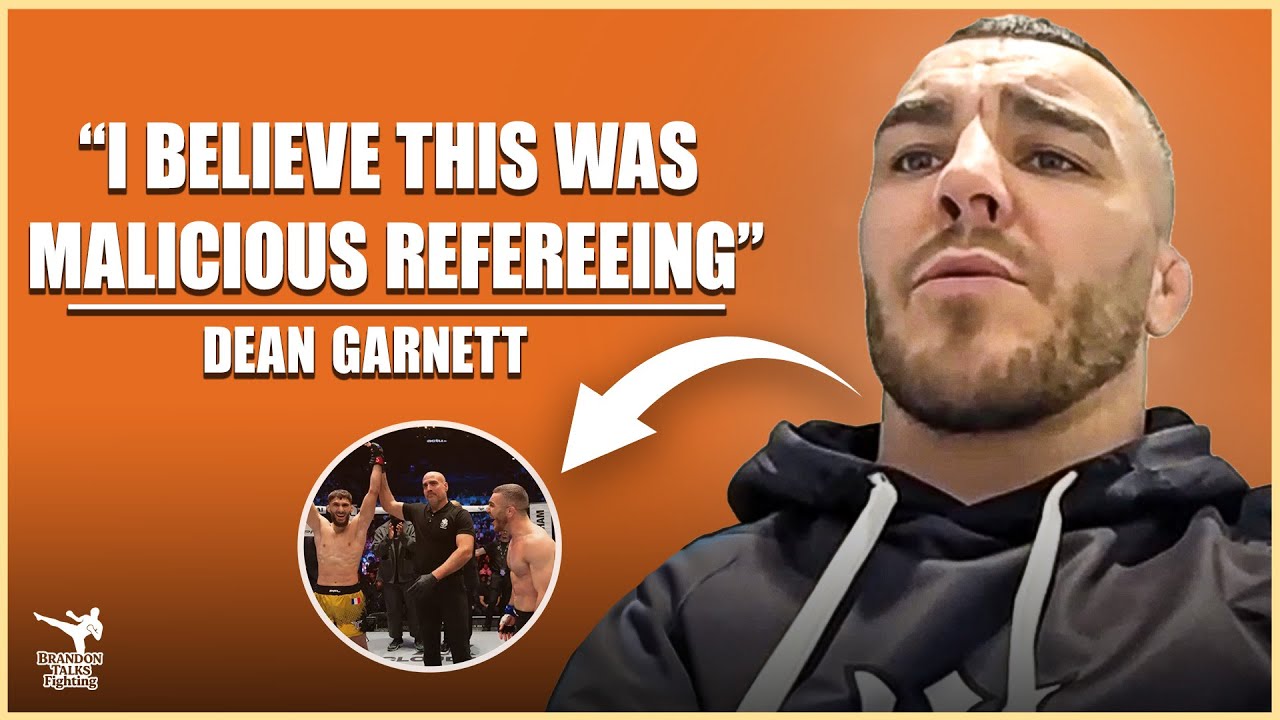 Dean Garnett Breaks Silence on Controversial PFL Final Stoppage That Ended His 100k Fight