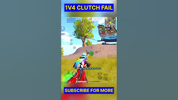 || 1 V 4 CLUTCH FAIL 🤬 | PUBG BGMI 1 v 4 CLUTCH FAIL | #shorts #bgmi #ytshorts #pubgmobile
