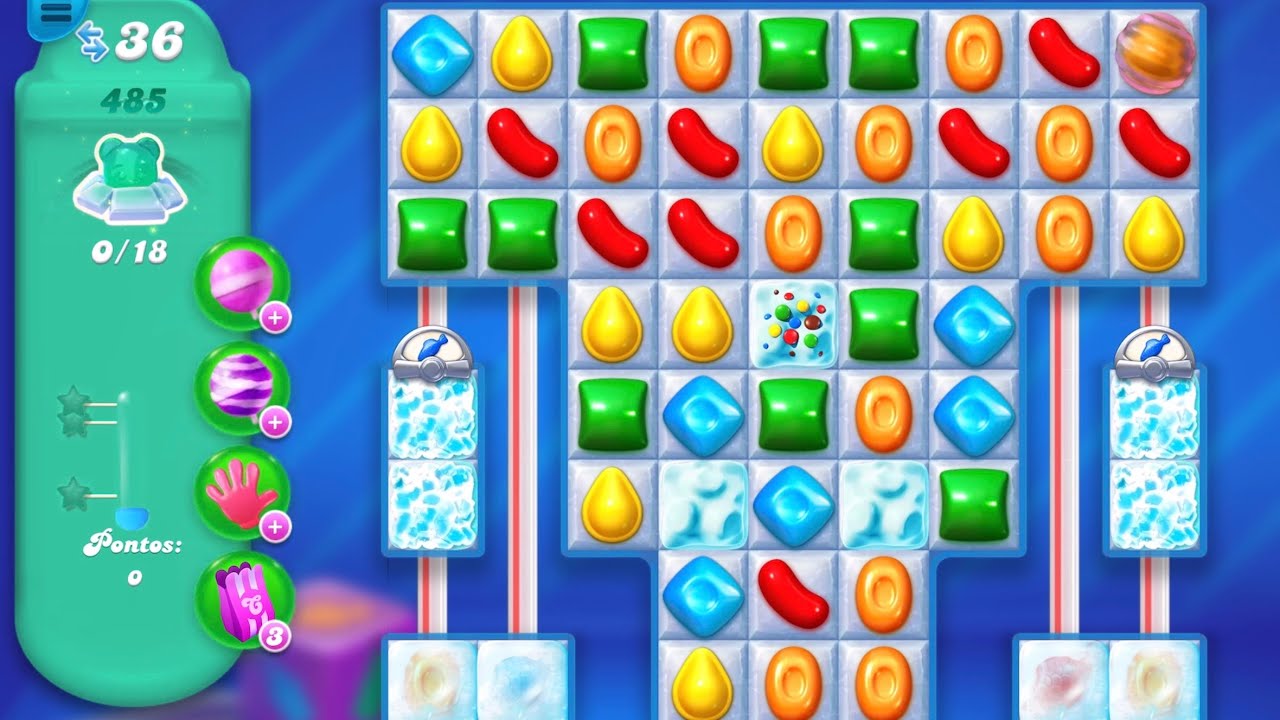 Candy Crush Soda GamePlay Gaming Level 485 YouTube