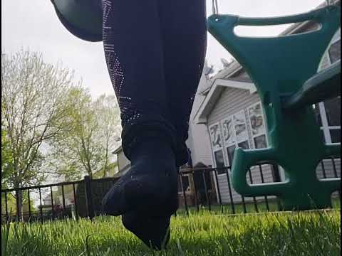 socks outside