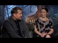 Emily Blunt and James Corden Eat Candy and Talk About Disney's Into the Woods