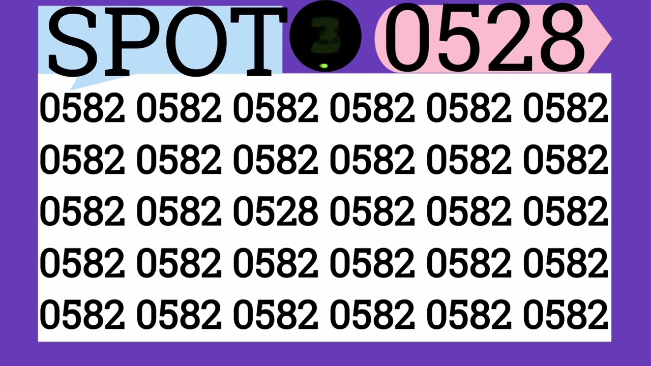 Only 1% Can Spot This Hidden Number 0528🔥 | Puzzle Challenge #eymath #viral #trending #fypシ゚viral 