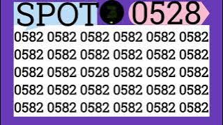 Only 1% Can Spot This Hidden Number 0528🔥 | Puzzle Challenge #eymath #viral #trending #fypシ゚viral 