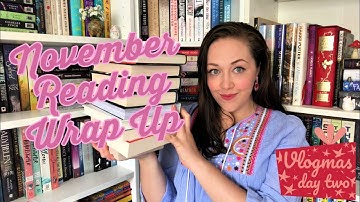 November Reading Wrap Up | Vlogmas Day 2
