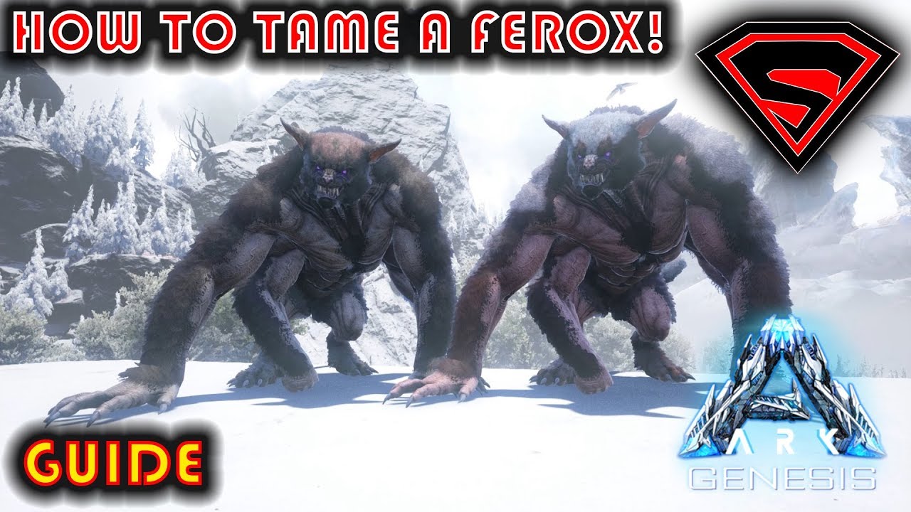 Ark Genesis How To Tame A Ferox Everything You Need To Know About Taming A Ferox Youtube