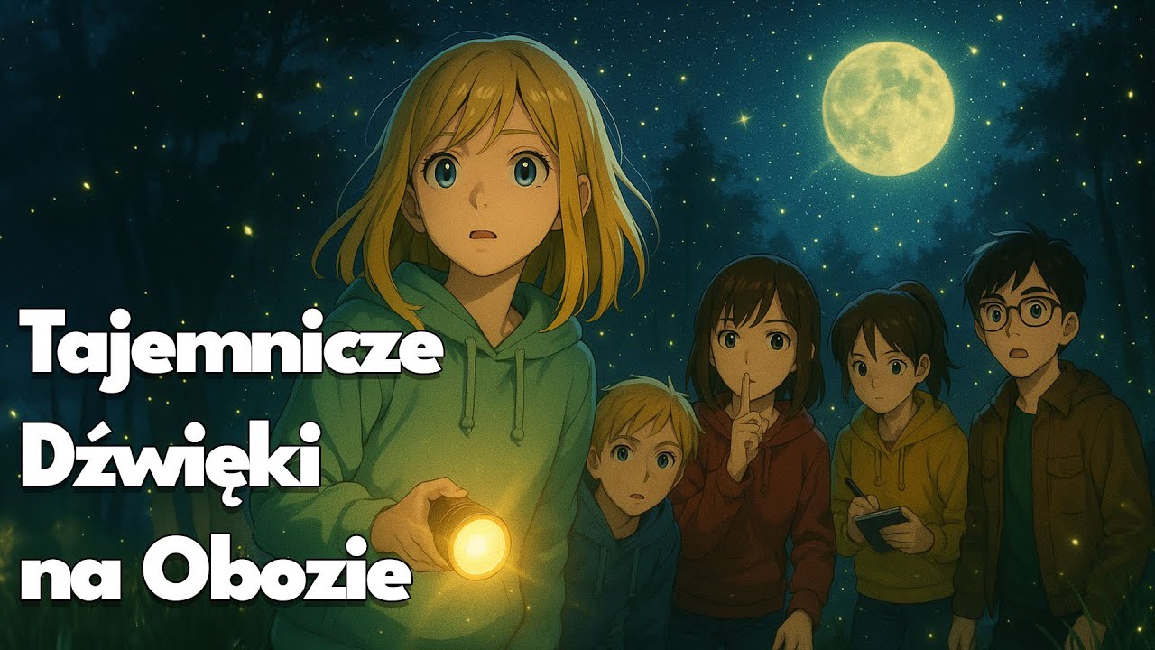 🏕️Tajemnicze Dźwięki na Obozie  - Audiobook #bajkadladzieci