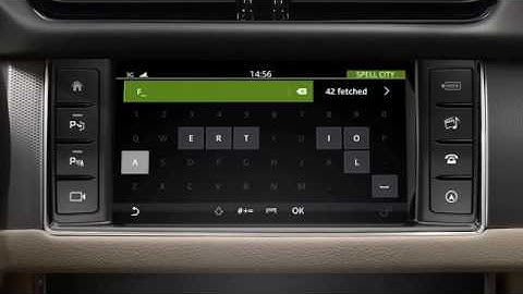 Jaguar XF Navigation System Tutorial