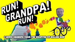 I Saved Grandpa From The Hospital By Killing Him - Run! Grandpa! Run! screenshot 2