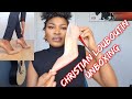 CHRISTIAN LOUBOUTIN PIGALLE 85mm  UNBOXING  2021| DESIGNER SHOE| MY FIRST RED BOTTOMS| LUXURY Shoe