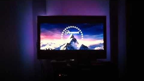 DIY Ambilight in action