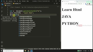 Get Element By CSS Selectors(DOM) | JavaScript Malayalam Tutorial | Part 21 of 25 |