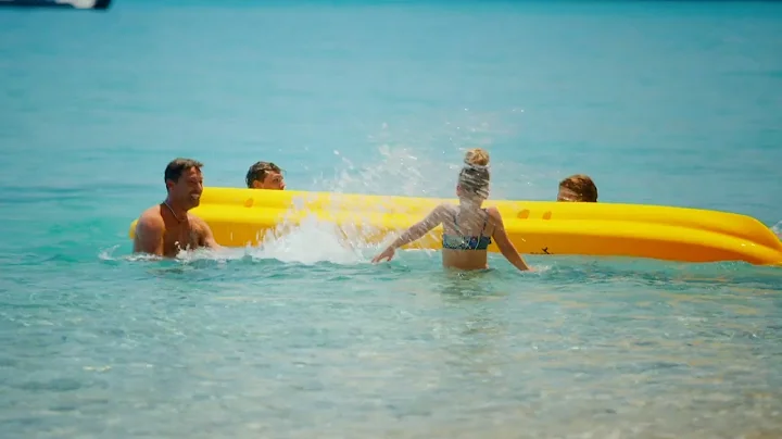 Gino D’Acampo cooks Sausages and Beans for his family on the beach | Gino’s Italian Family Adventure