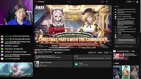 The NIKKE Christmas Livestream Watchalong