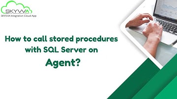 How to call stored procedure with SQL server on Agent?
