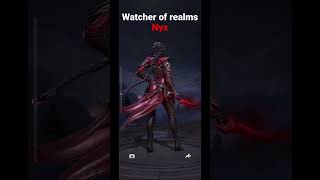Watcher of realms Nyx #watcherofrealms #wor #watcherofrealmsnyx