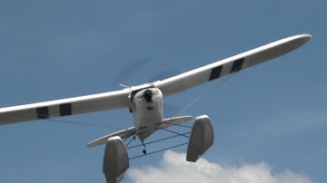 HobbyZone Super Cub LP Flying With Floats At The Lake