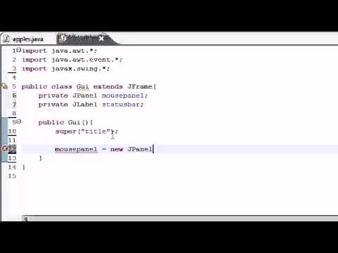 Java Programming Tutorial   74   Mouse Events