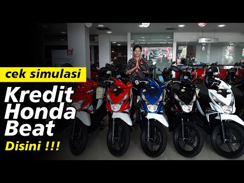 CEK SIMULASI KREDIT HONDA BEAT 2020, LEBIH BAIK PILIH TIPE TERTINGGI ?