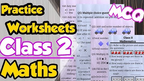 Class 2 multiplication worksheet | class 2 multiplication | class 2 worksheet