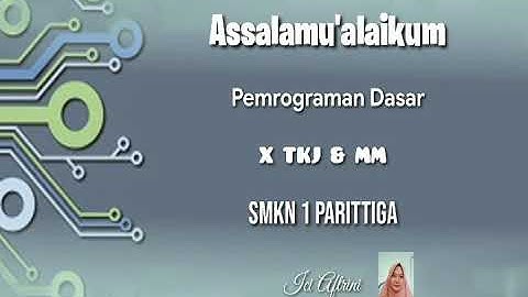 sekilas tentang pelajaran pemrograman dasar