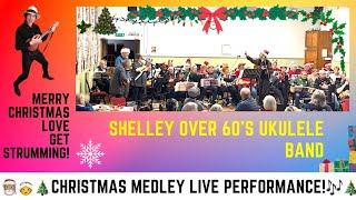 The Great Get Strumming Christmas Medley performed by the Shelley Over 60’s Ukulele Band ????⛄️
