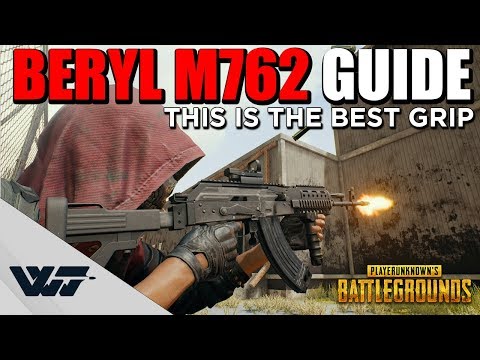 GUIDE: BERYL M762 The best grip + Recoil comparison with other AR&rsquo;s -PUBG