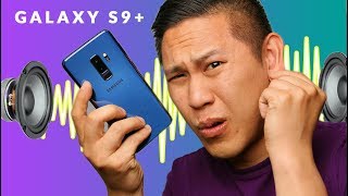 Why are the GALAXY S9+ Speakers SO WEIRD?