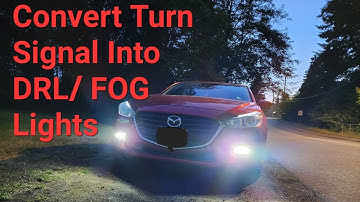 Convert Your Regular Turn Signal into Switchback Turn Signal/DRL/Fog Lights| Convert 7440 into 7443