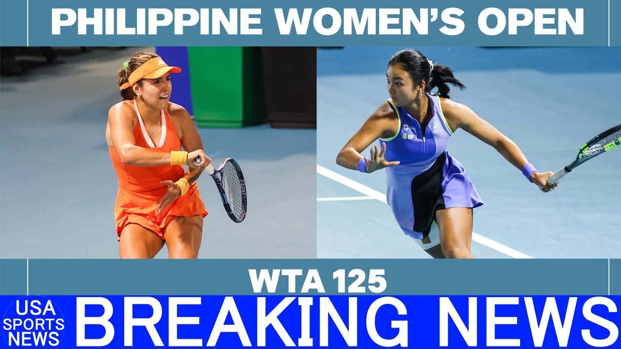 LIVE Alex Eala vs Camila Osorio – WTA 125 Philippine Open quarterfinals
