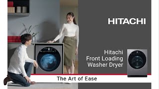 Hitachi Front Loading Washer Dryer | The Art of Ease
