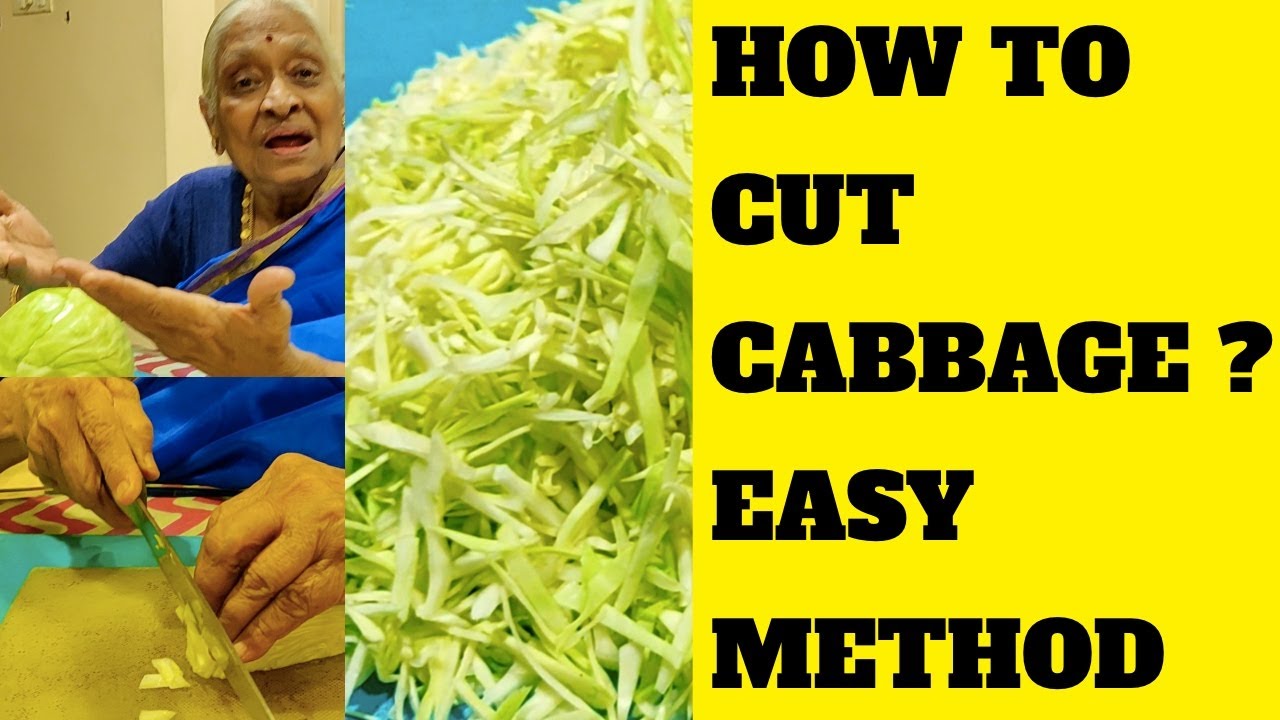 HOW TO CUT CABBAGE ? Easy Method YouTube