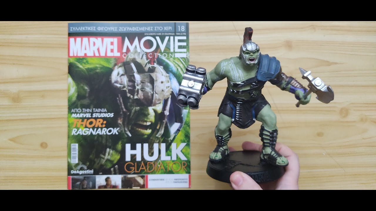 Marvel Movie Collection Τεύχος 18 Hulk Gladiator YouTube