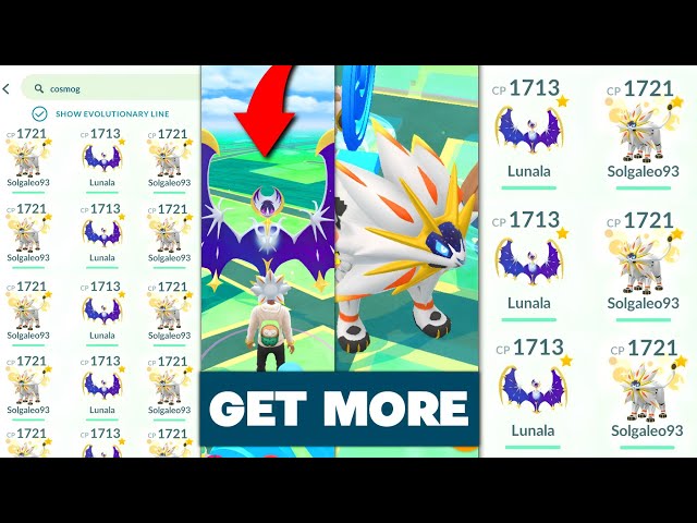 How to Catch Lunala and Solgaleo in Pokémon GO - Prima Games