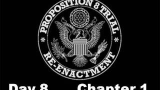 Prop 8 Trial Re-enactment, Day 8 Chapter 1