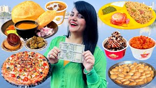 Living on Rs 1000 for 24 Hours Challenge | Bhopal Food Challenge