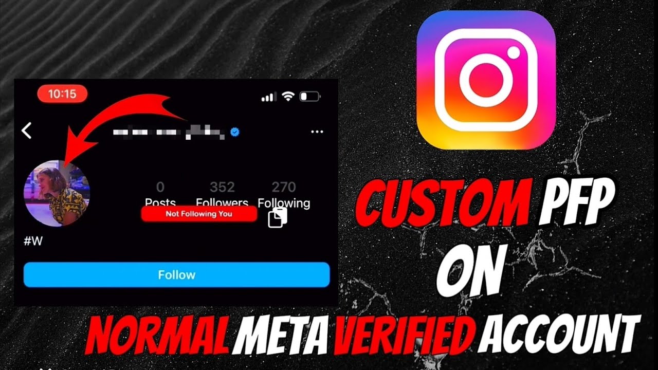 CUSTOM PFP ON NORMAL META VERIFIED ACCOUNT? LEAKED😱| 